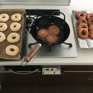 おいしい天然酵母のドーナツづくり