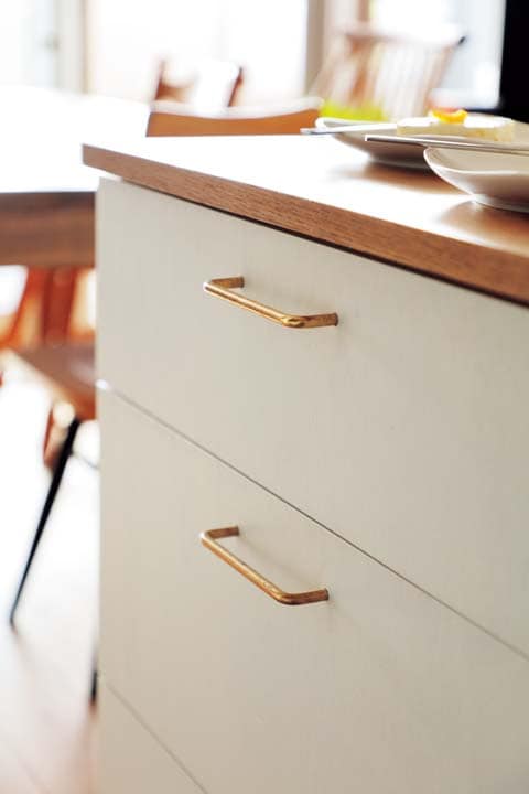 キッチンの引き出し収納