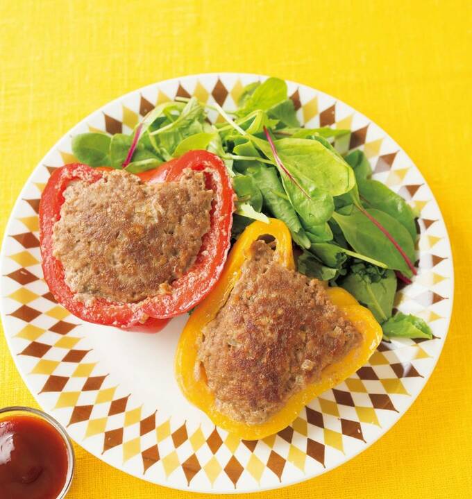 肉詰めパプリカ