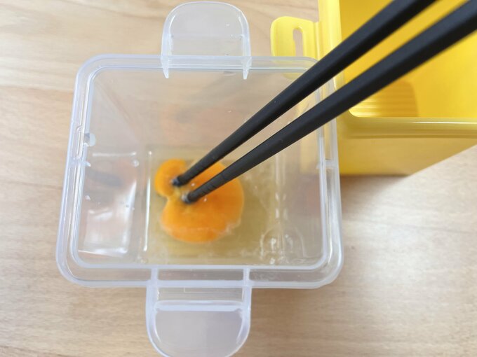 レンジで簡単だし巻きたまご