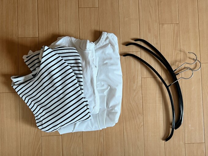 ハンガーと衣服
