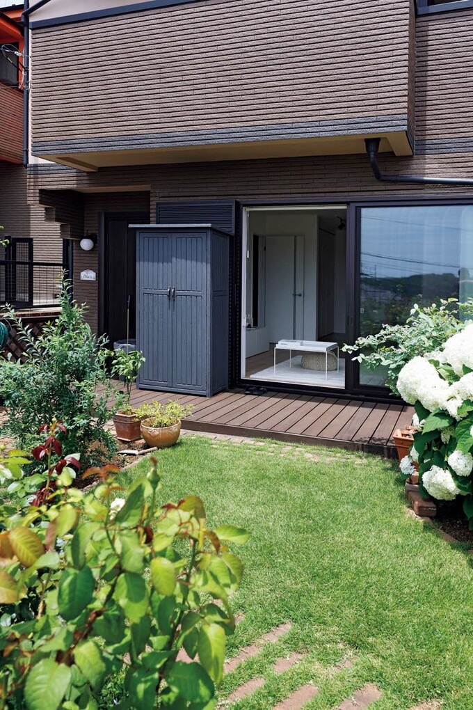 ウッドデッキは撤去して新設