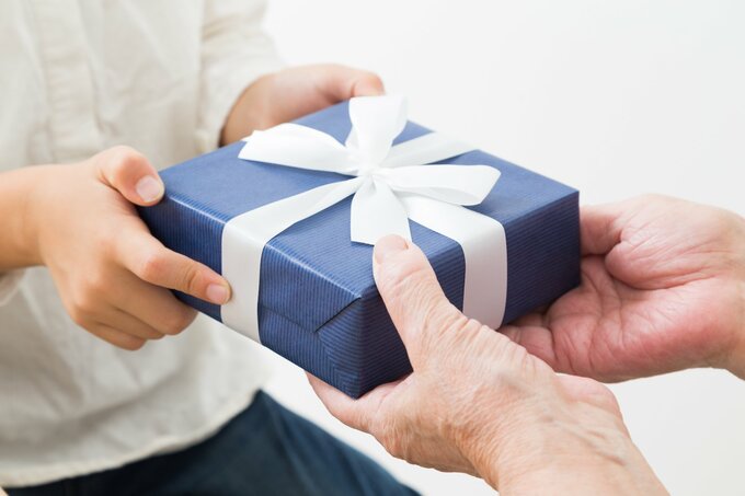 お菓子のプレゼント