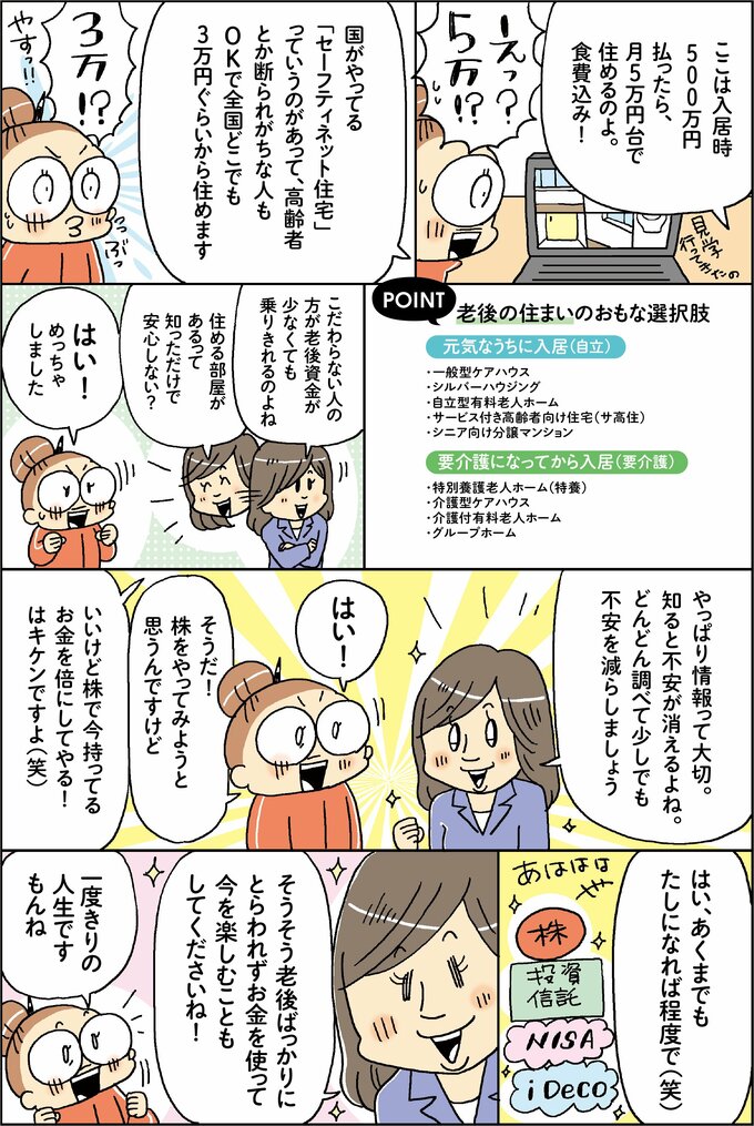 イラストここは入居時500万円