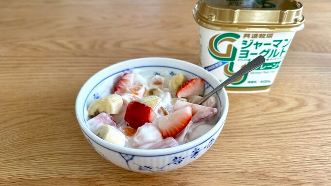 和えるだけの簡単調理でホテルの朝食に