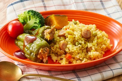 炊飯器でさくっと2品完成「カレーピラフ」献立。レシピ考案のきっかけは「夫との不仲」