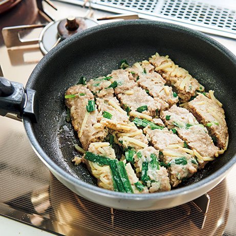 フライパンのせる画像