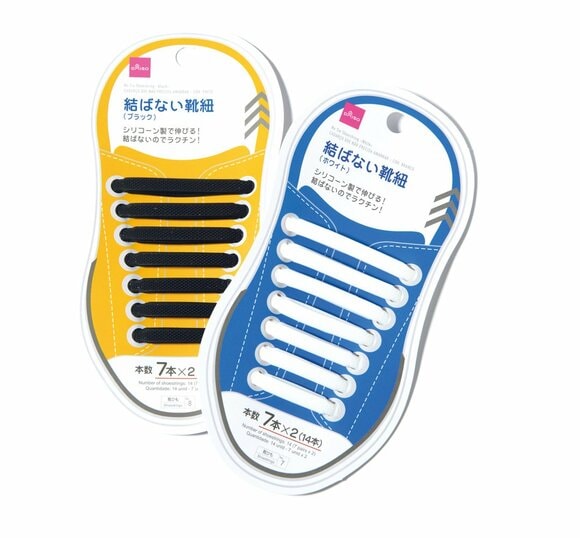 結ばない靴紐