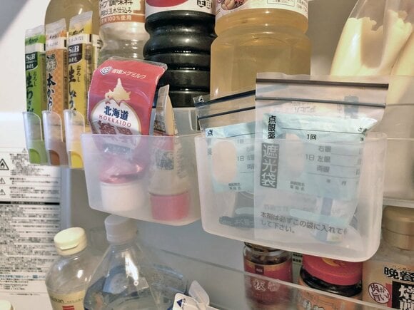 ドアポケットについている小物ケース