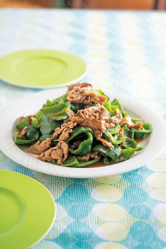 豚小間とピーマンのチンジャオ