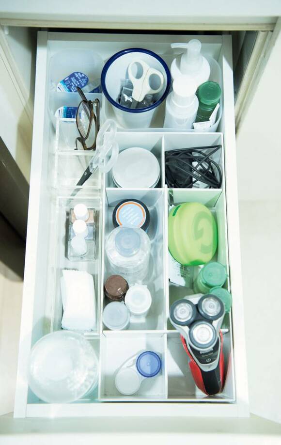 洗面所の引き出し