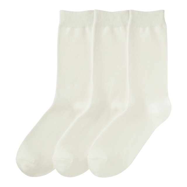 クルーソックス3P