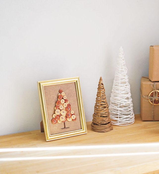 ツリーとボタンツリー