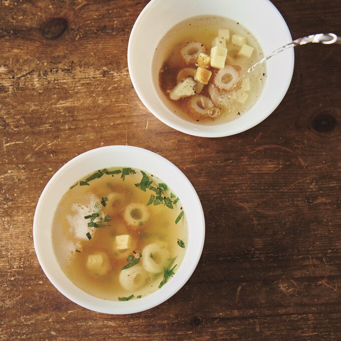 ちくチーの洋風スープ