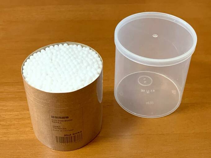 綿棒はつめ替えられてエコ!リーズナブル!