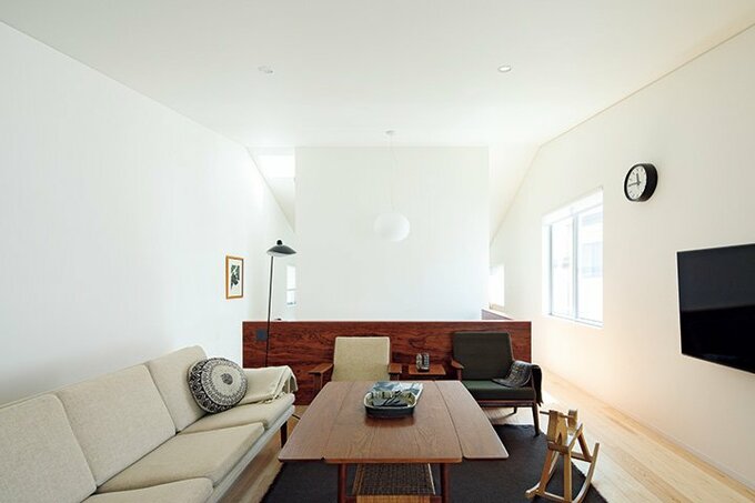 オープンな2階LDK