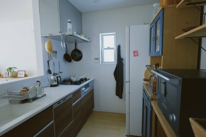 キッチン収納の全景