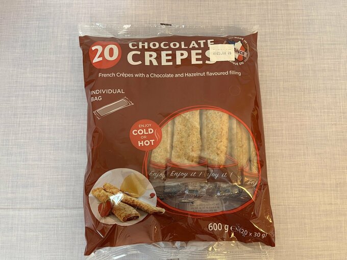 チョコレートクレープ（購入時価格868円）