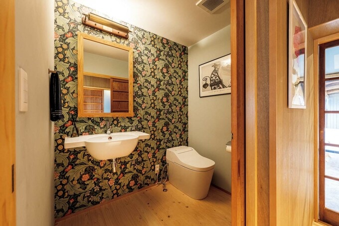 ゆったりとしたトイレ