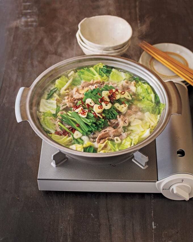 悪魔のニンニク鍋