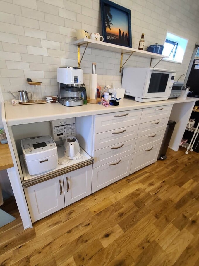 キッチン飾り棚