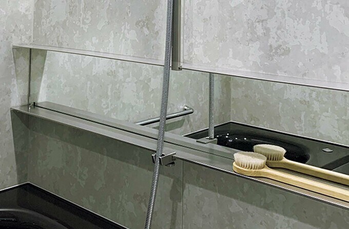 バス回りの小物を置ける