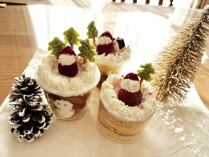 手間なしカップケーキ