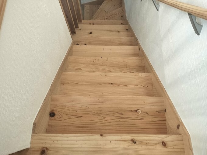 上から見た階段