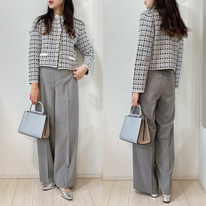 グレーパンツ合わせ