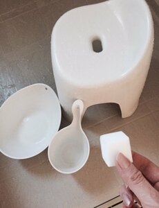 プラスチックのお風呂グッズ