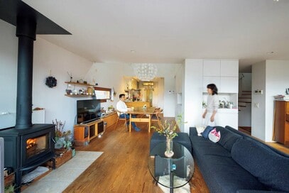 家のすみずみまで暖かい！エネルギー研究者の自宅はプランに工夫満載＆体に安心