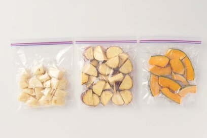 【ジャガイモ・カボチャ・サツマイモ】の正しい冷凍の仕方