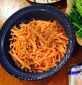 簡単ニンジンサラダ