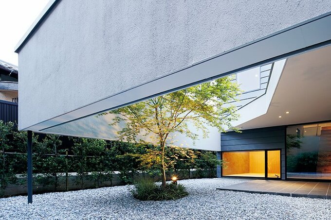 中庭を作って緑を楽しむ