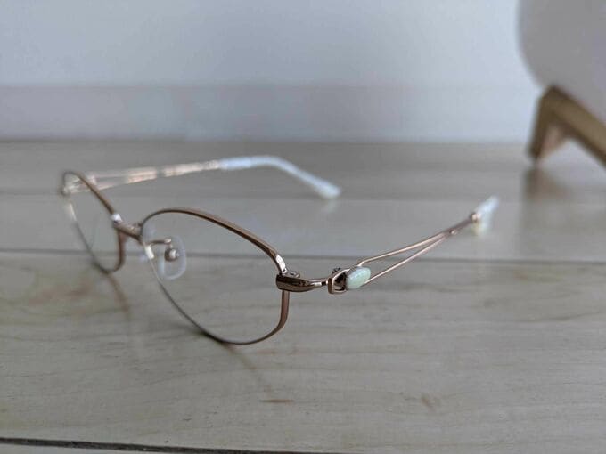 メタル　メガネ