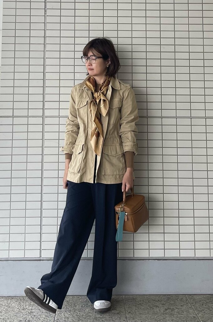 50代スニーカーコーデ2