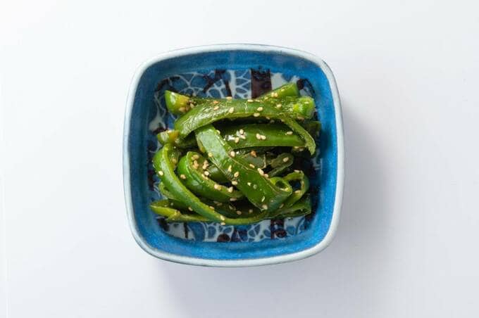 ピーマンのめんつゆ炒め