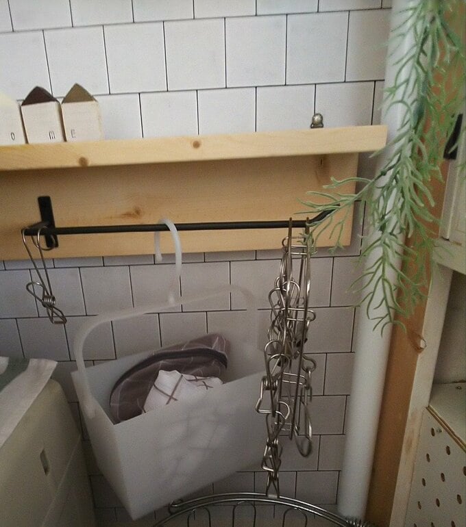 ランドリールームやクローゼットで利用