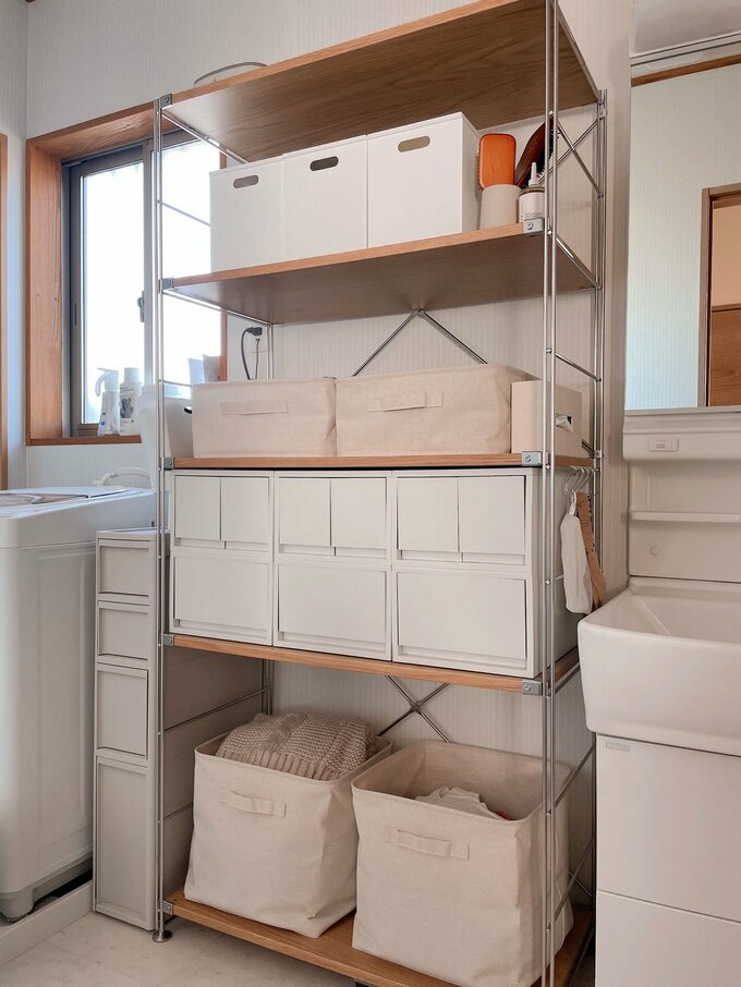 片付いた洗面所