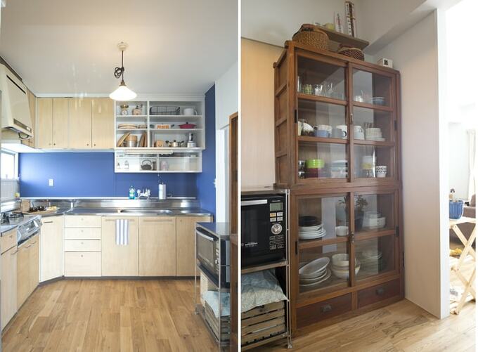 既存キッチンをリフレッシュ