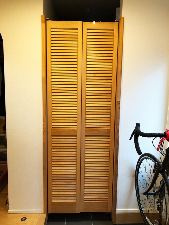 土間収納のウェスタンドア