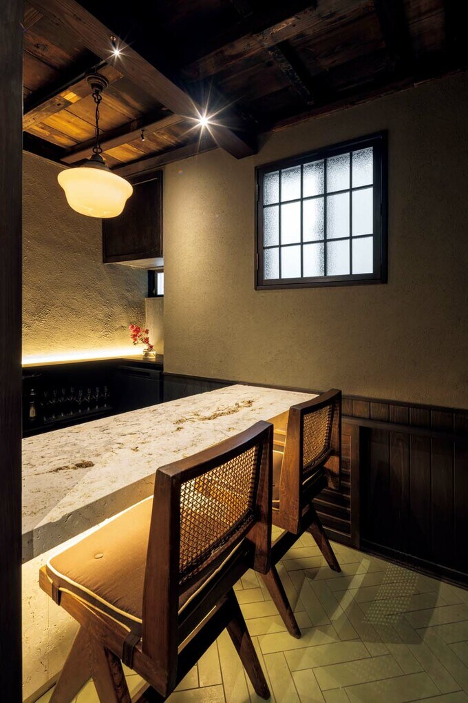 バーのようなカウンター