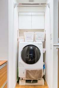 ランドリースペースもコックピット化