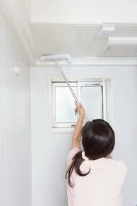 フロアワイパーでふく