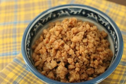 シンプルだけど家族に愛される「鶏そぼろ」。夜ごはんやお弁当にも重宝