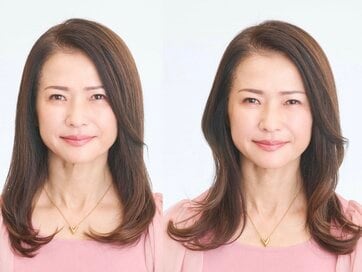 50代「ちょい巻き髪」でここまで華やか。イベントに活躍するヘアアレンジテク