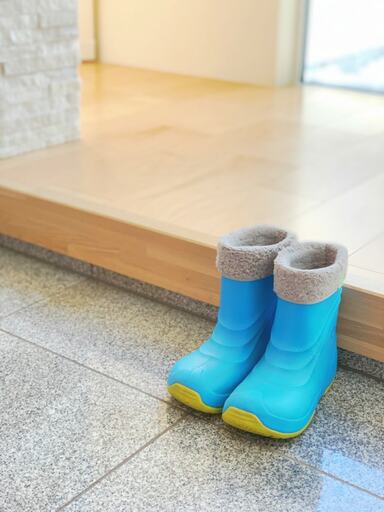 たたきとスノーブーツ