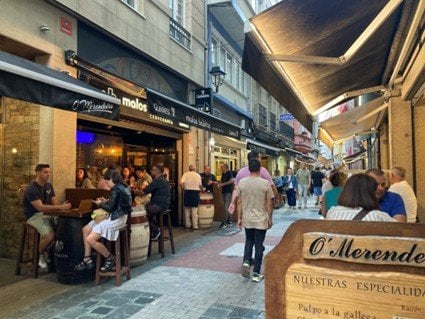 スペインのビアバー