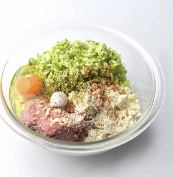 ハンバーグの材料