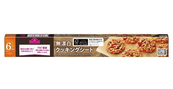 無漂白クッキングシート6m